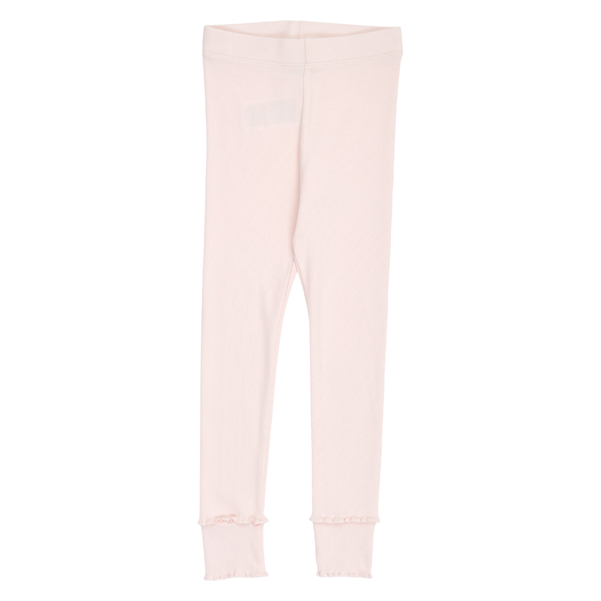 Leggings Musli - Cozy Me Rib Deco Primrose lífrænar rifflaðar