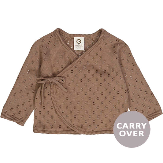 Peysa - Knit cardigan - Walnut