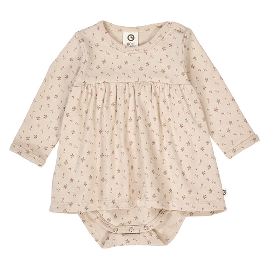 Kjóll - Aster Dress Baby - Oak/ Nostalgia rose/ Beige