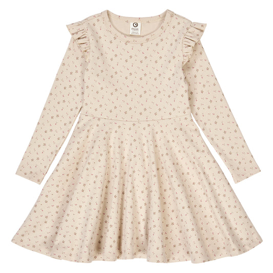 Kjóll - Aster swing dress  - Oak/ Nostalgia rose/ Beige