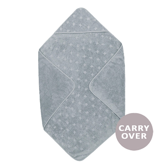 Barnahandklæði - Jasmin blue - 100x100