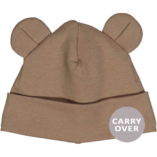 Húfa - Rib bear beanie - Walnut
