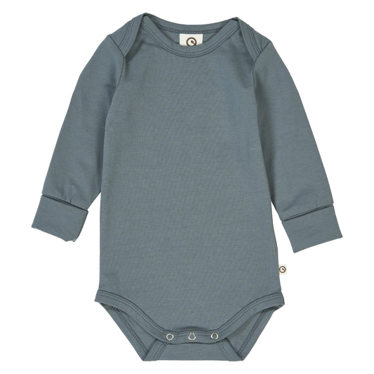 Samfella - Cozy me l/s body / Stormy blue