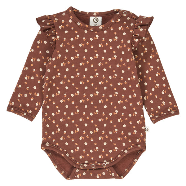 Samfella - Cedar frill body - Root/ Oak/ Clay