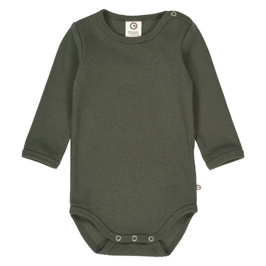 Samfella - Cozy Me Rib Deep Green