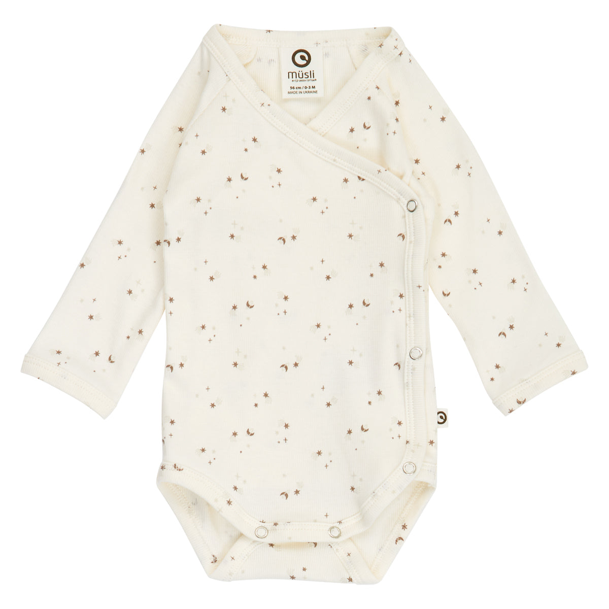 Samfella Musli - Sparkle Balam Cream lífræn með stjörnum