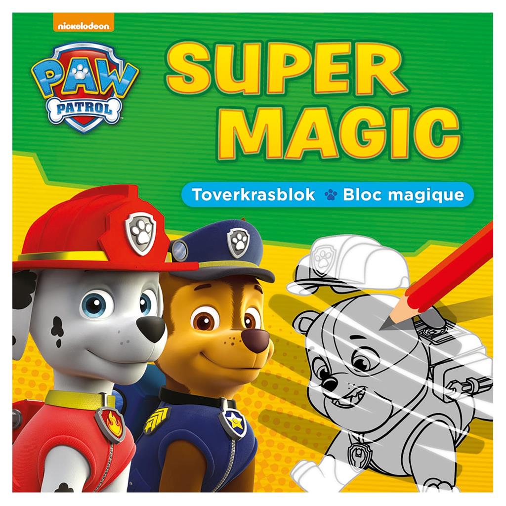 Paw Patrol Super Magic Scratch Block