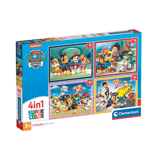 Paw Patrol Puzzle 4 In 1