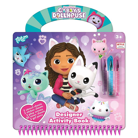 Gabby's Dollhouse Designer Activity Book