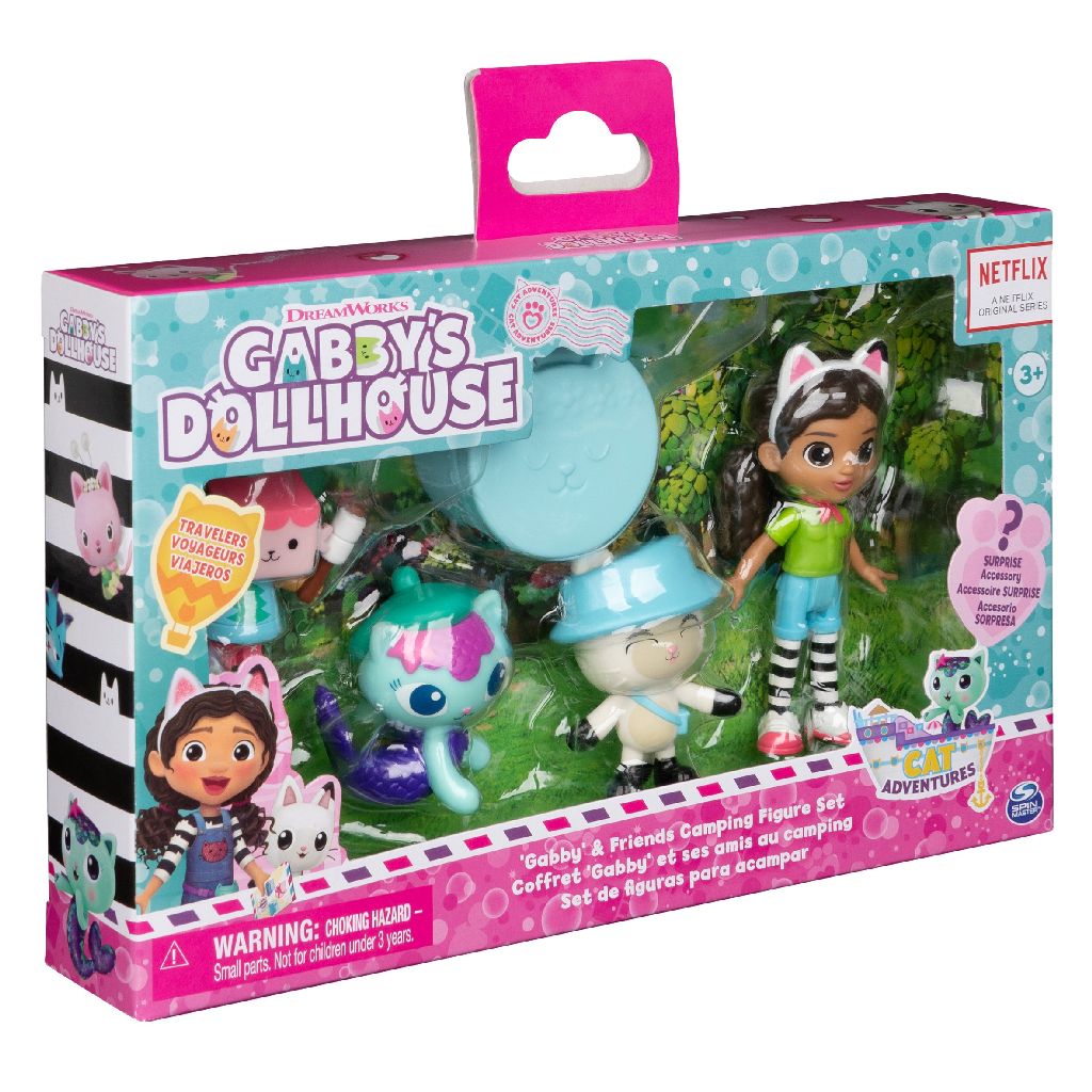 Gabby's Dollhouse Play Figures Set Camping