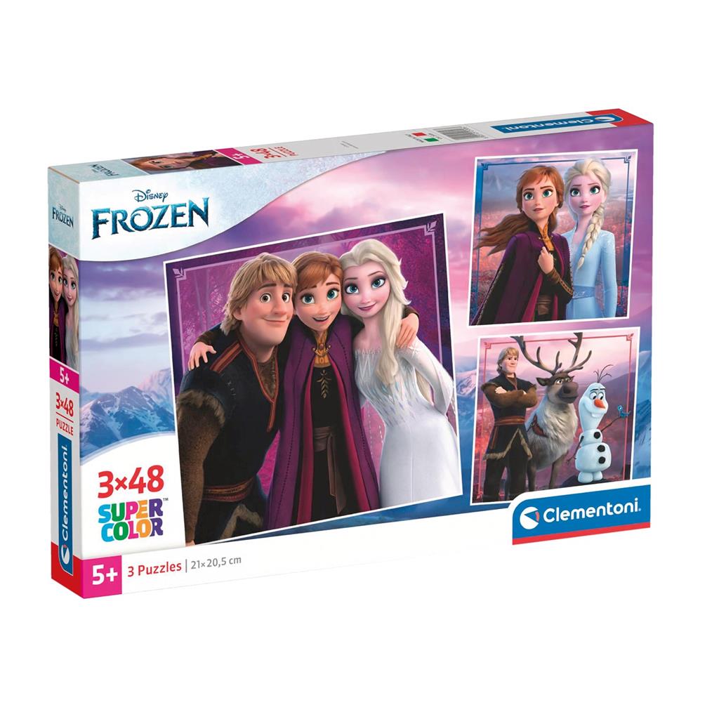 Frozen Puzzle 3x48pcs