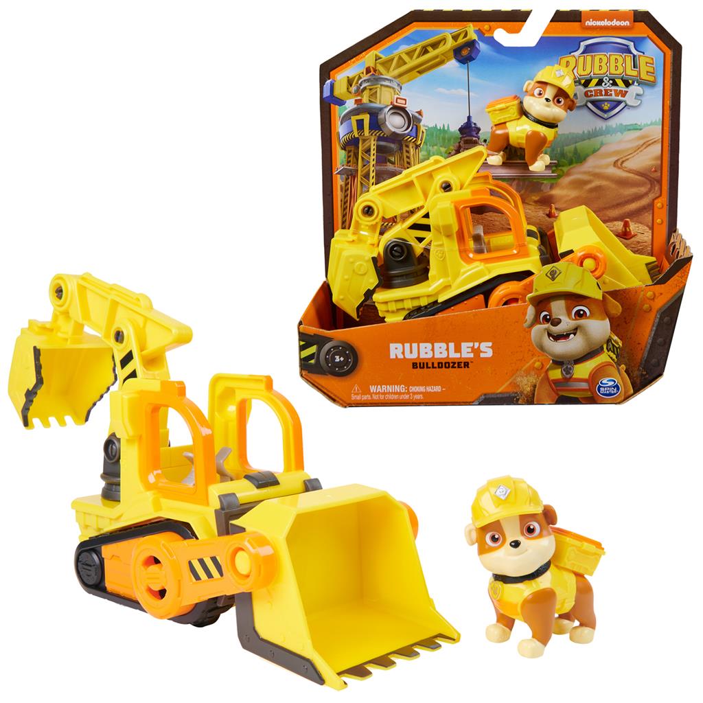 Paw Patrol Rubble And Crew Basic Vehicles Rubble