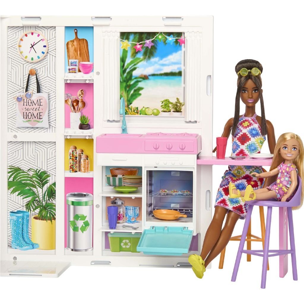 Barbie Entree House With Doll