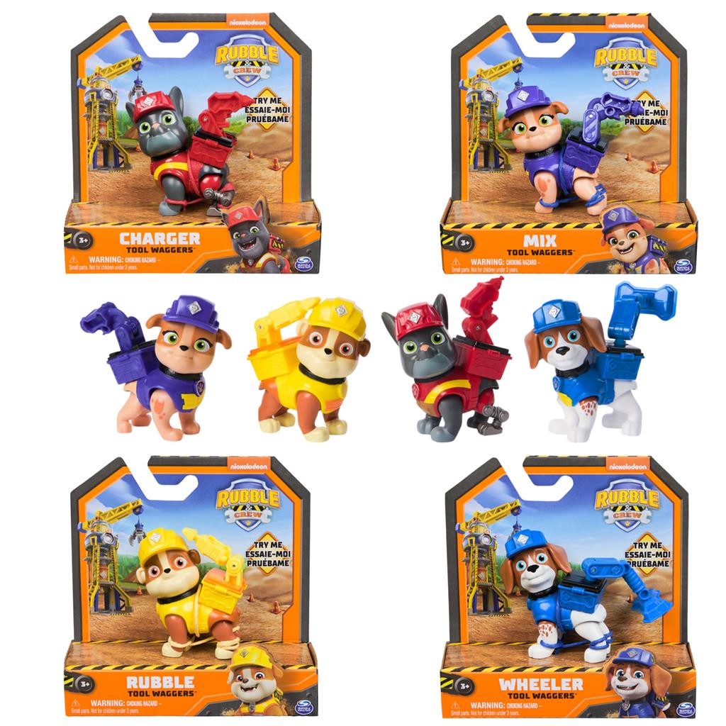 Paw Patrol Rubble And Crew Action Pup Ass.
