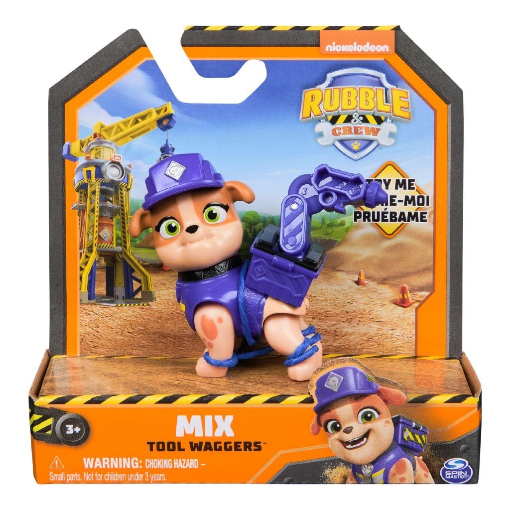 Paw Patrol Rubble And Crew Action Pup Ass.
