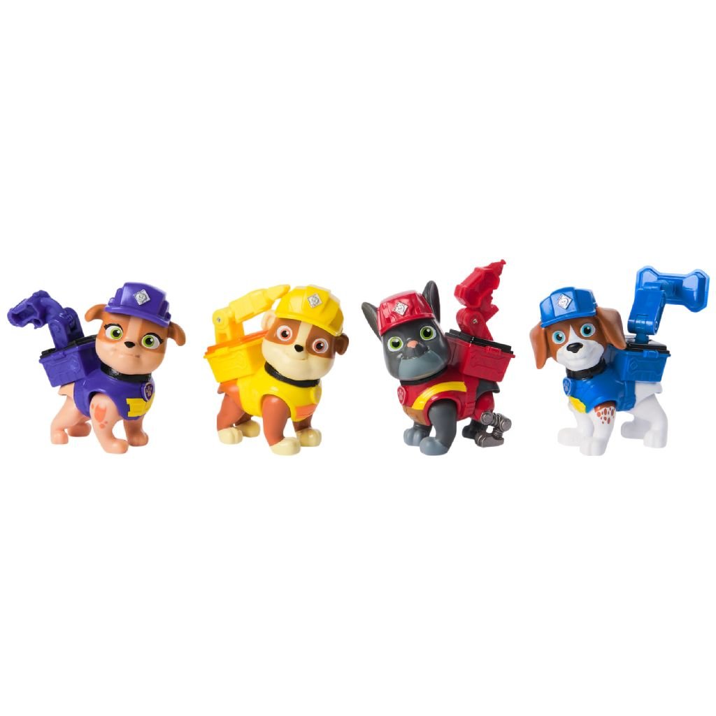 Paw Patrol Rubble And Crew Action Pup Ass.