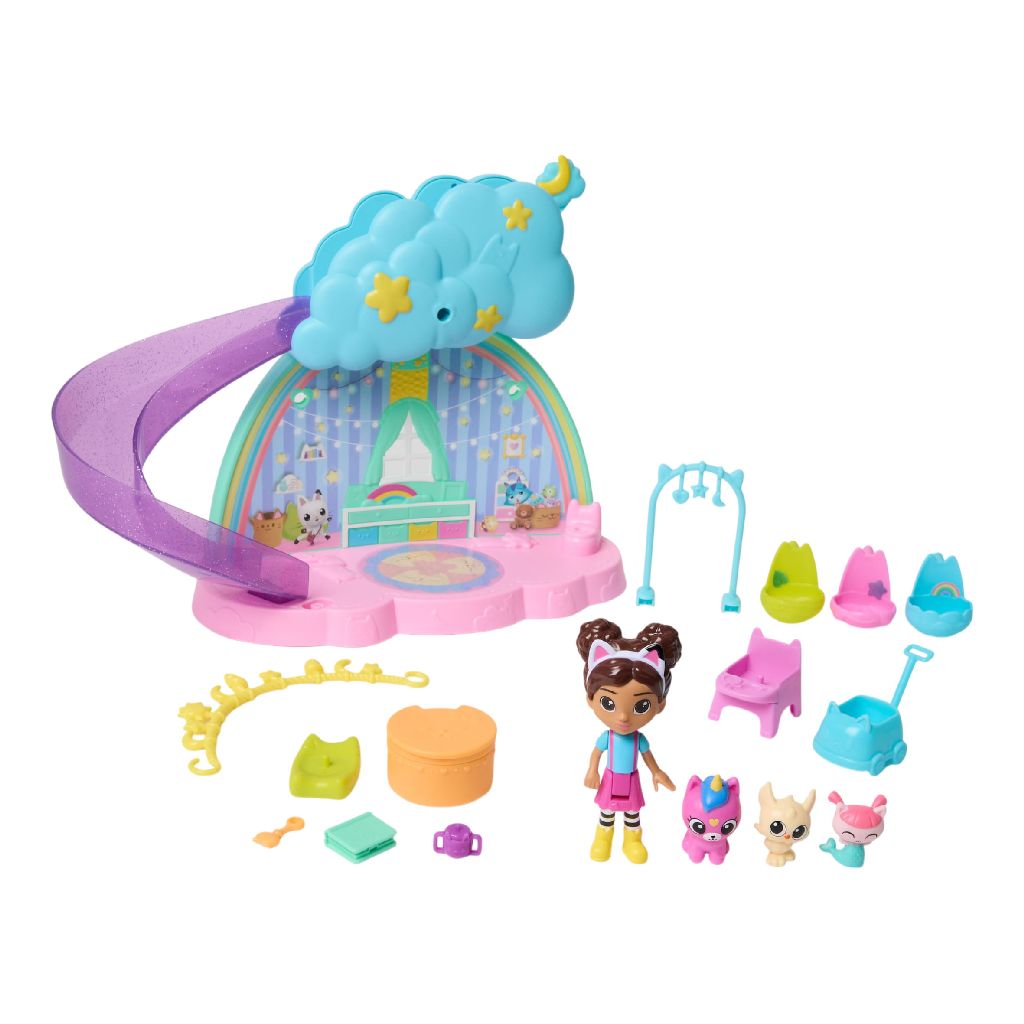 Gabby's Dollhouse Kitty Care Playset
