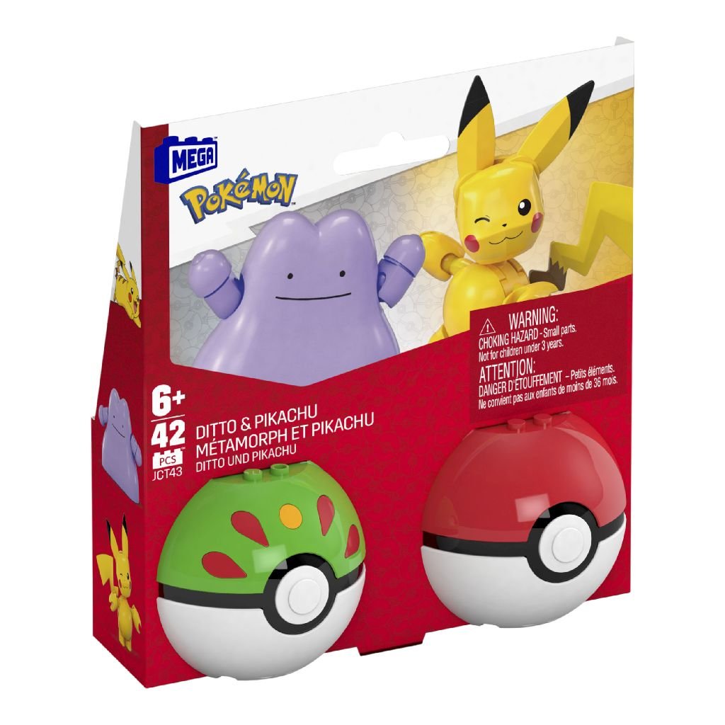 Mega Pokemon Pikachu And Ditto