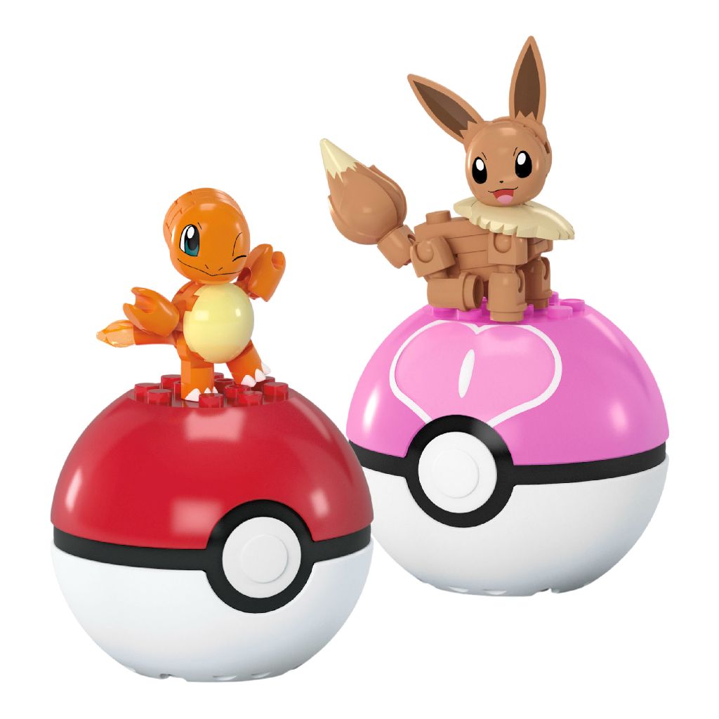 Mega Pokemon Charmander And Eevee