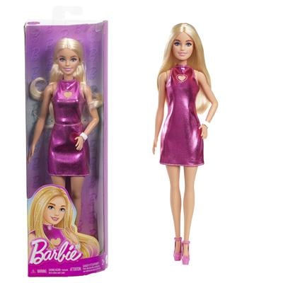 Barbie dúkka - Fashion Bleikt Dress