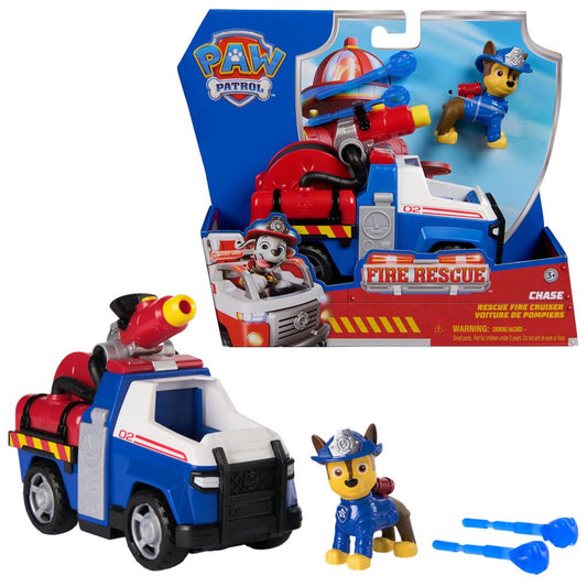 Paw Patrol Fire Rescue Vehicle Chase