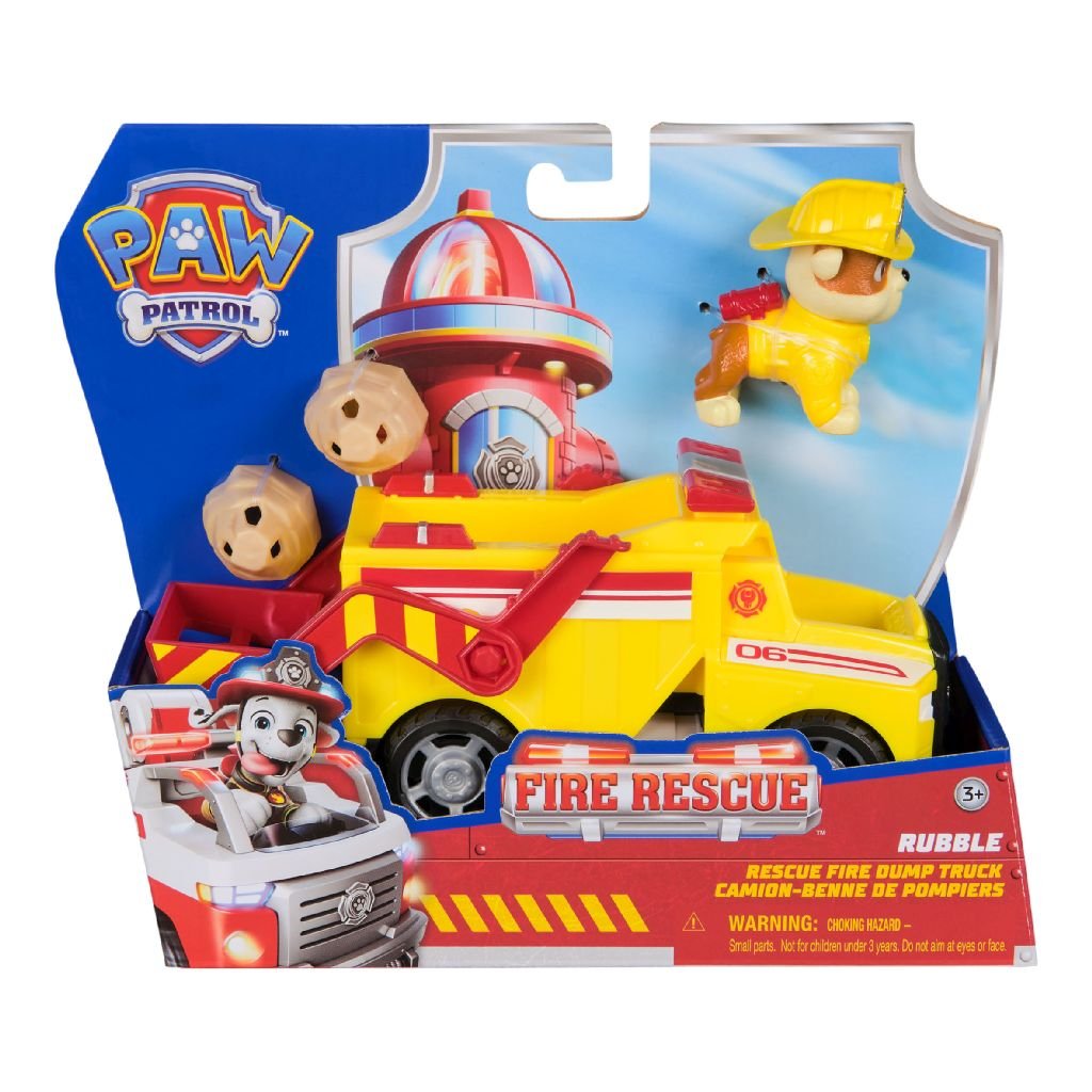 Paw Patrol Fire Rescue Vehicle Rubble