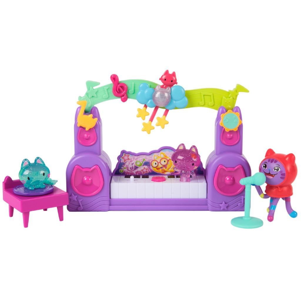 Gabby's Dollhouse The Movie DJ Catnip Music Set