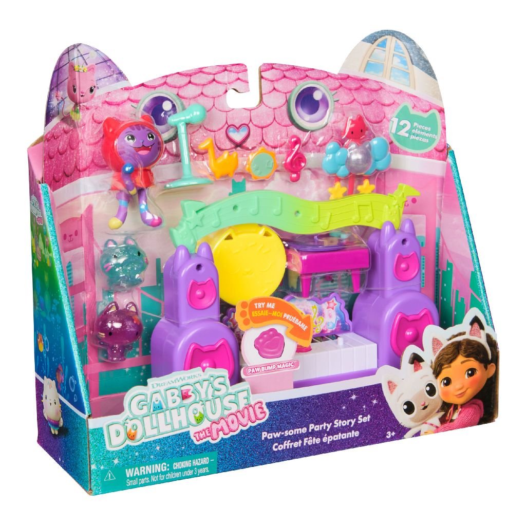 Gabby's Dollhouse The Movie DJ Catnip Music Set
