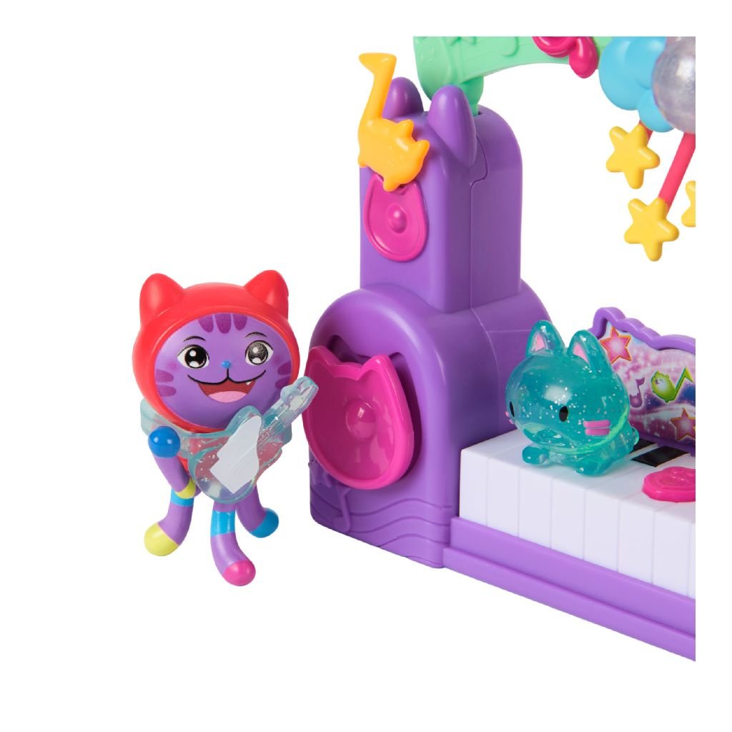 Gabby's Dollhouse The Movie DJ Catnip Music Set