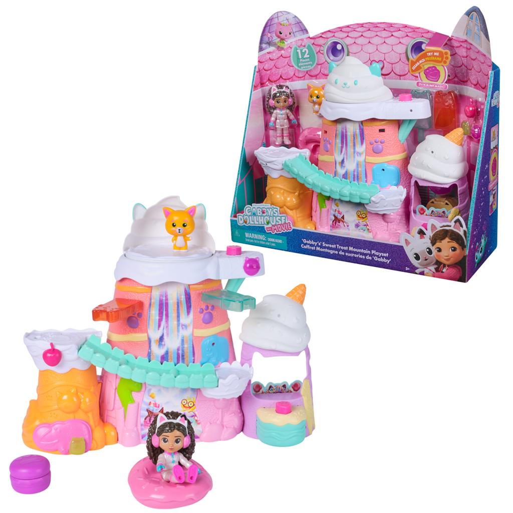 Gabby's Dollhouse The Movie Cakey Candyshop Set