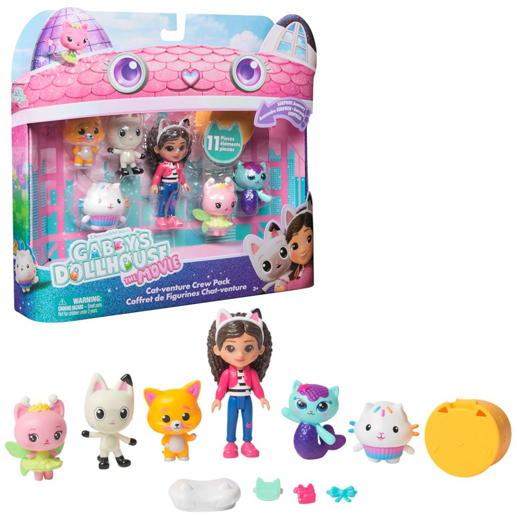 Gabby's Dollhouse The Movie Gabby And 5 Kittens