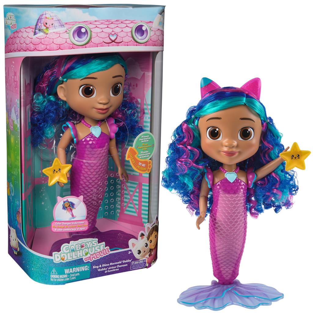 Gabby's Dollhouse The Movie Gabby Mermaid Doll