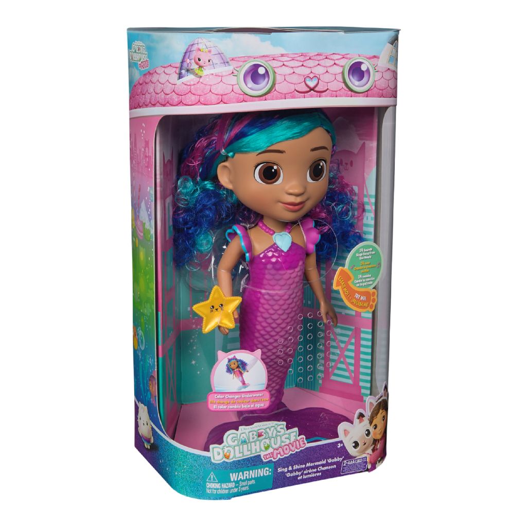 Gabby's Dollhouse The Movie Gabby Mermaid Doll