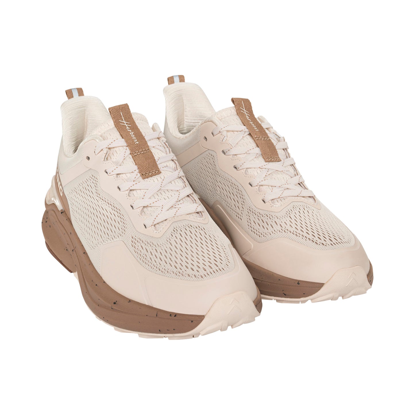 Her Boost Beige – Þægilegir strigaskór fyrir konur