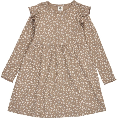 Kjóll - Alyssum swing dress - Walnur/Oak/Mauve