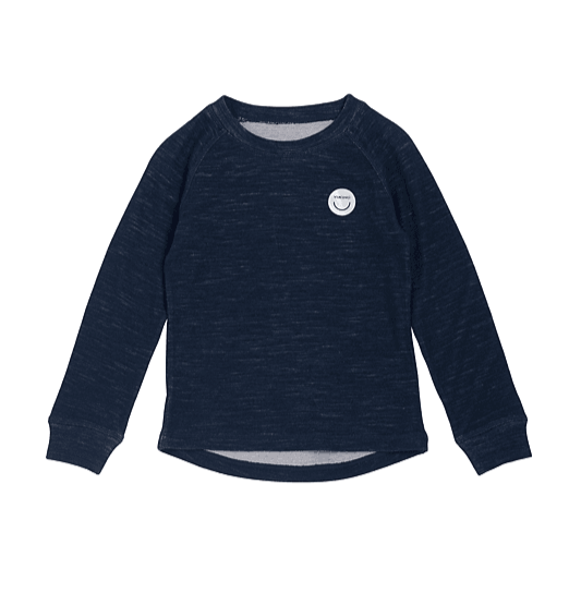 Peysa Ull - Baselayer Merino Navy