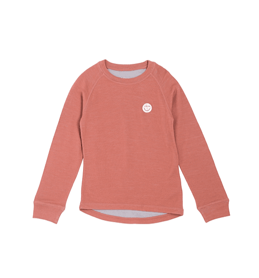 Peysa Ull - Baselayer Merino Pink