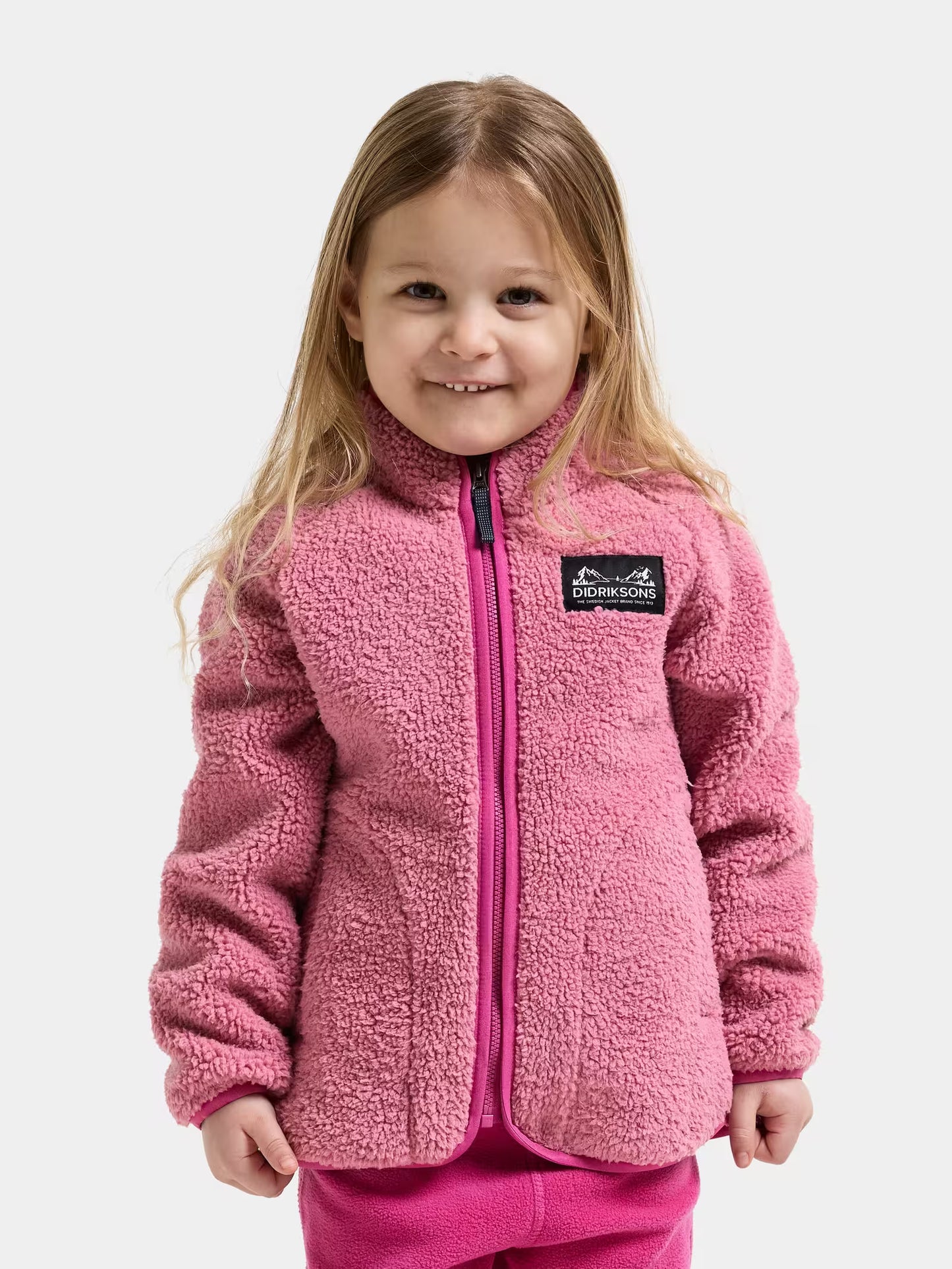 Flíspeysa - Heather Pink