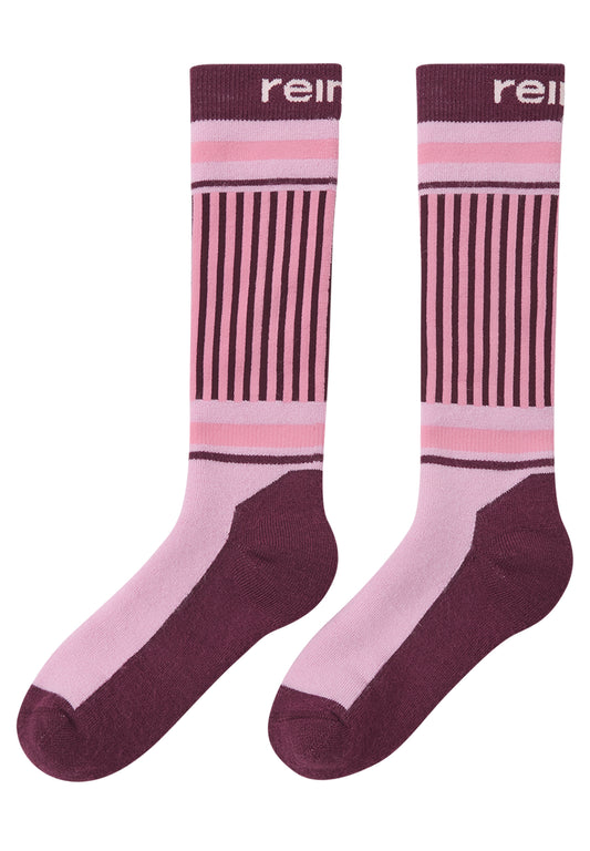 Sokkar - Frotee Grey pink