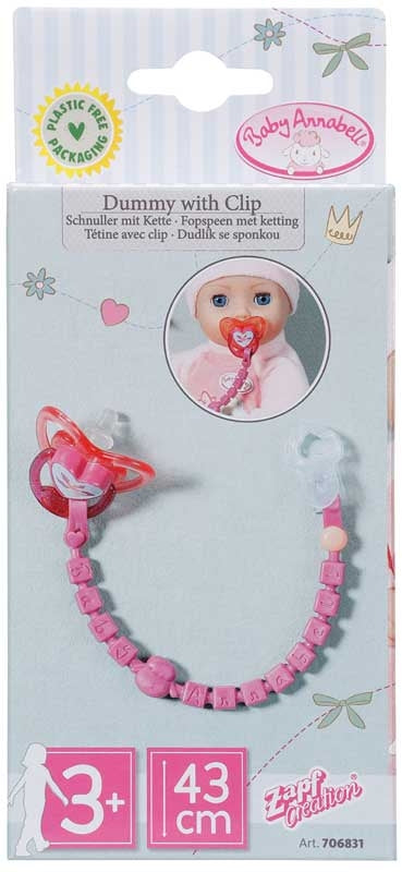 Baby Annabell - Snuð og Snudduband