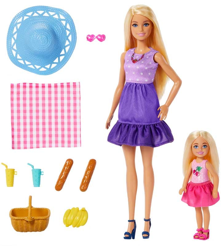 Barbie - Malibu Barbie og Chelsea