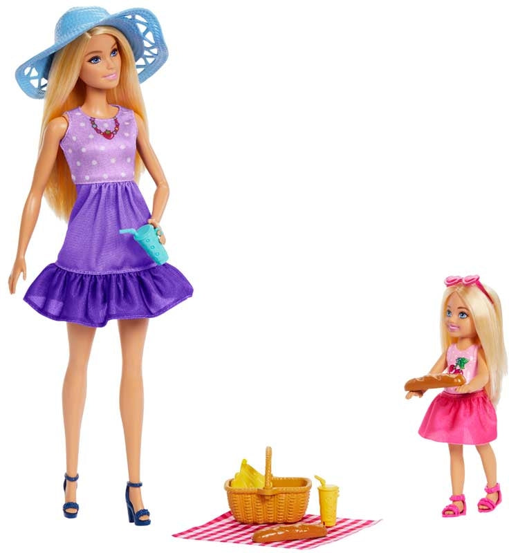 Barbie - Malibu Barbie og Chelsea