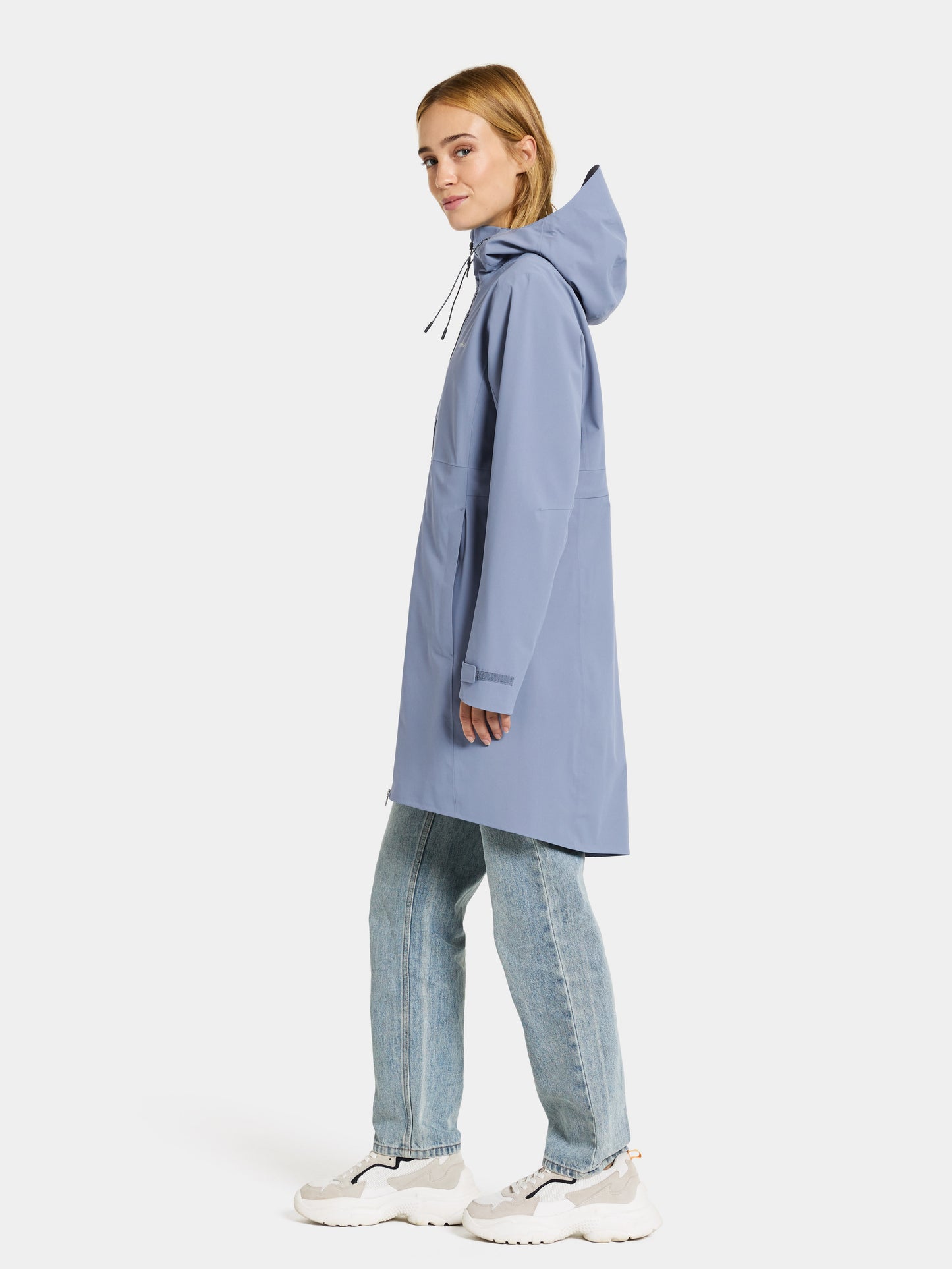 Regn og Vind kápa - Bea Parka Glacial Blue