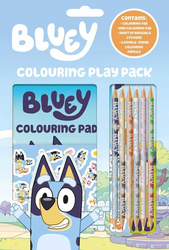 BLUEY COLOURING PLAY PACK