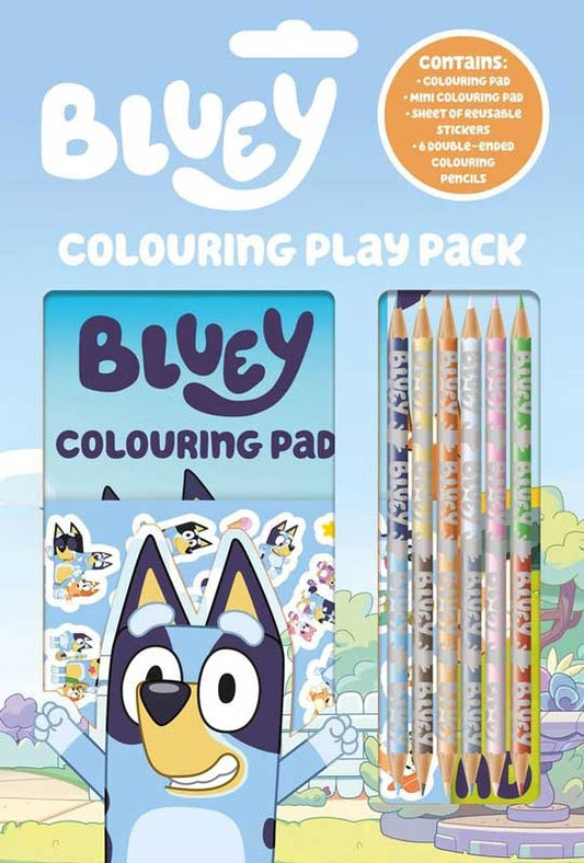 BLUEY COLOURING PLAY PACK