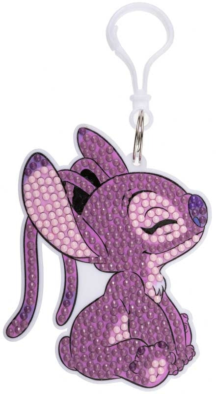 ANGEL CRYSTAL ART BAG CHARM