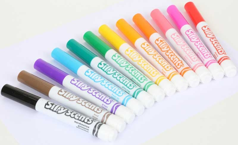 12 Silly Scents Tússpennar Með Lykt