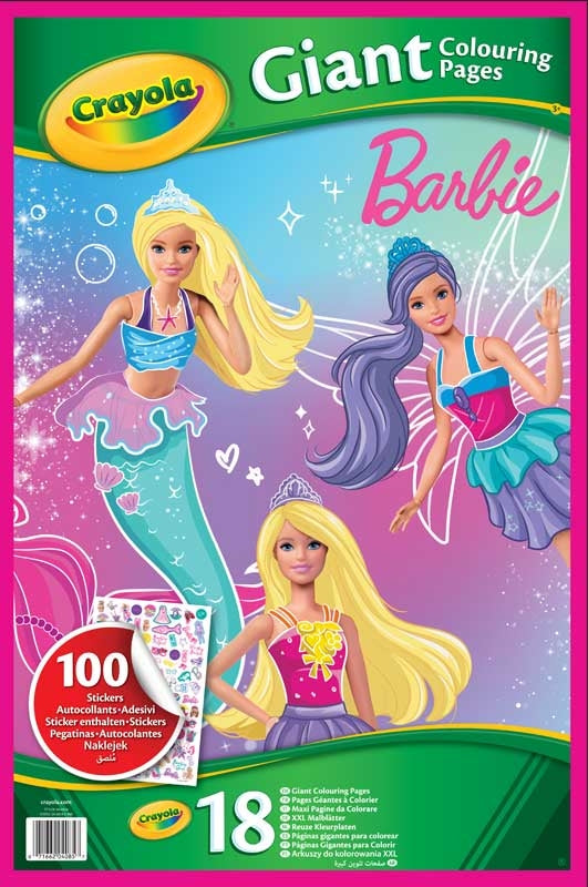 BARBIE - Stór litabók