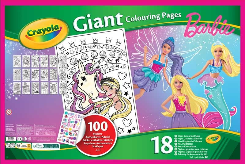 BARBIE - Stór litabók