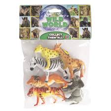 Wild World animals 6 stk í poka